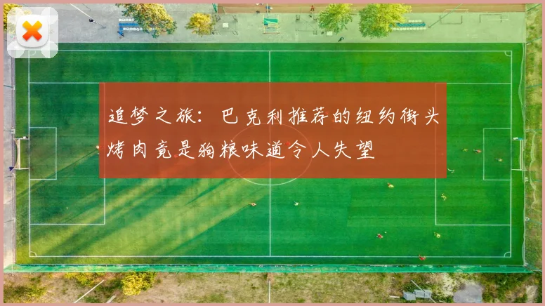 追梦之旅：巴克利推荐的纽约街头烤肉竟是狗粮味道令人失望